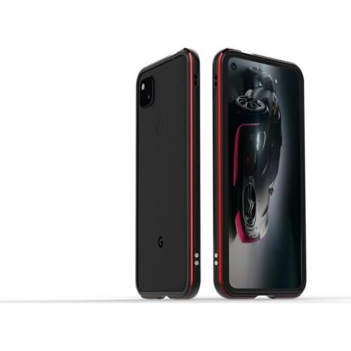 Luxury Aluminum Metal Bumper Case For Google Pixel 4A 5 Case Ultra Light Thin Metal Bumper Cover Coque For Google Pixel 4A Funda