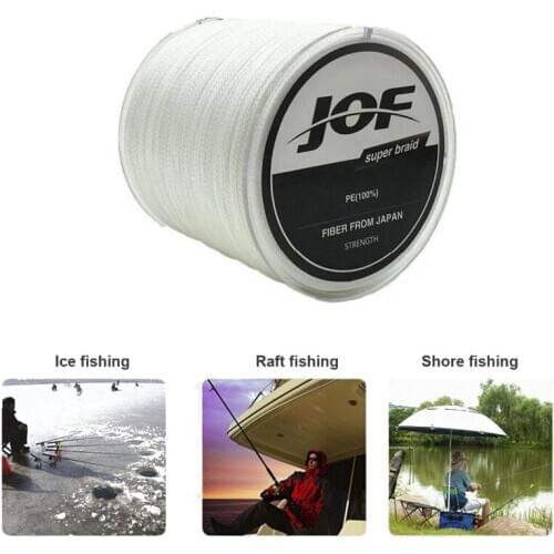 4LB-70LB 100M Fluorocarbon Coating Fishing Line White Brown Sinking High Abrasion Resistance Stretchable Peche Carp