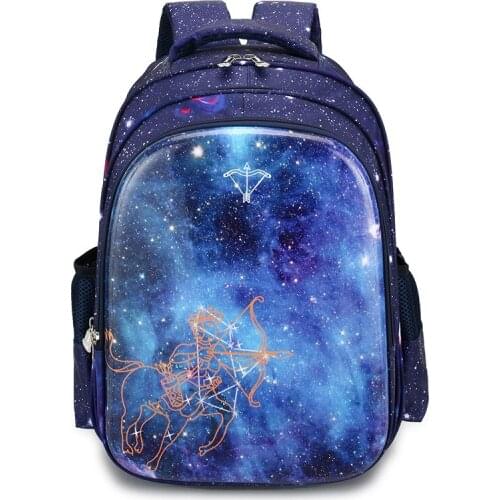 Constellation Pattern School Bags for Boys Primary School Backpacks Children Girls Junior High Schoolbag Mochila Infantil