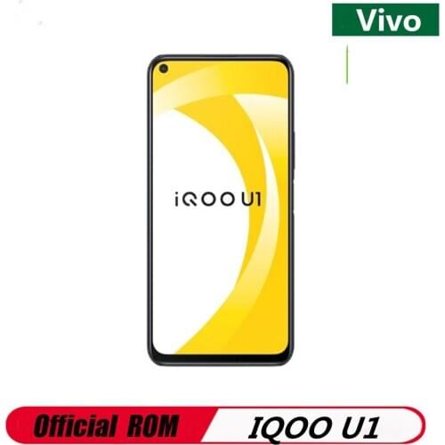 DHL Fast Delivery Vivo IQOO U1 4G LTE Cell Phone Snapdragon 720G Android 10.0 6.53" LCD 8GB RAM 128GB ROM 48.0MP Fingerprint