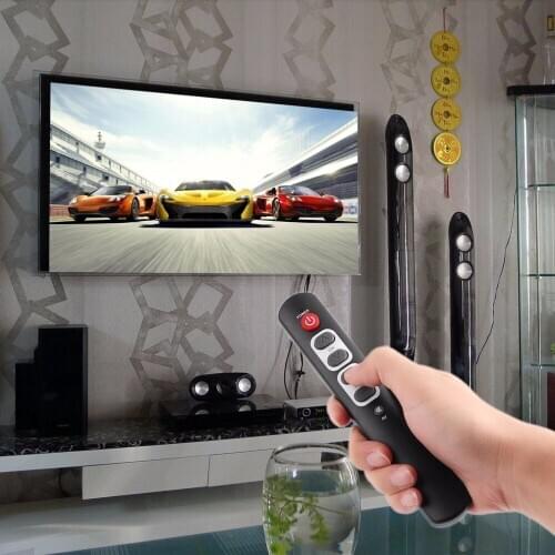 Universal 6 Key Pure Learning Remote Controller Copy Infrared IR Remote Controll for Smart TV BOX STB DVD DVB VCR HIFI Amplifier