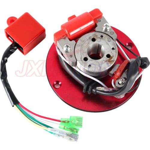 High Performance Racing HP Magneto Coil Stator 50 70 90 110 125cc Horizontal Engines Dirt Pit Bike Monkey Bike Free shipping