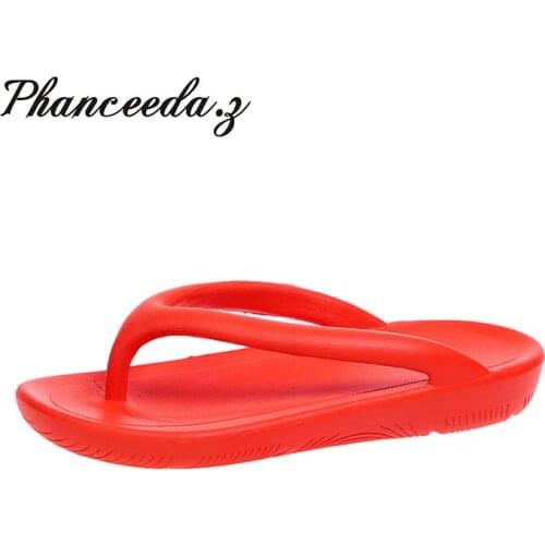 New 2021 Casual Shoes Women Sandals Summer Style Fashion Flip Flops Top Quality Flats Solid Sandal Slippers Size 6-10