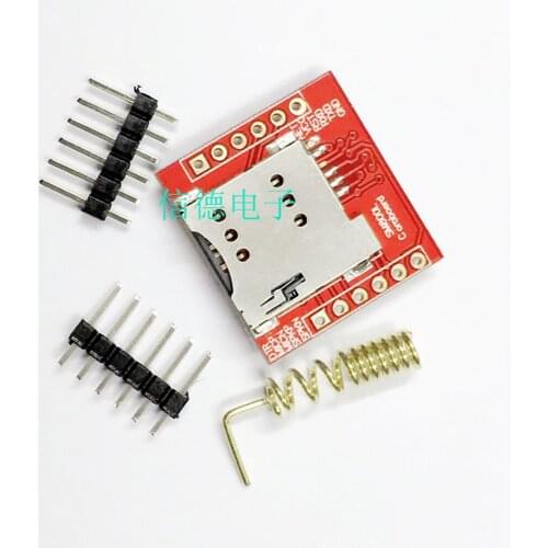 1PCS SIM800L Module GPRS Adapter Board GSM MicroSIM Card Core Board