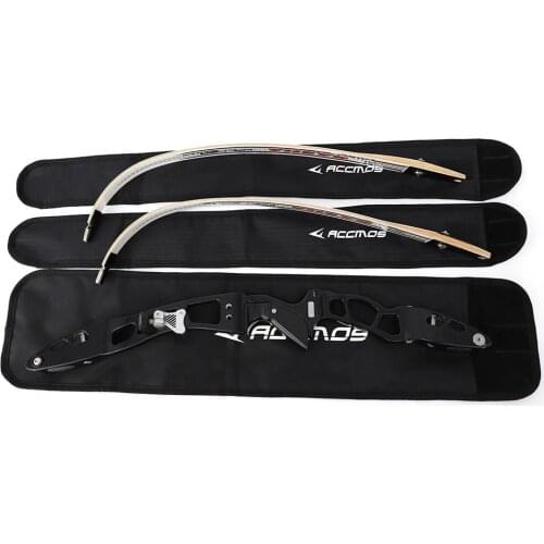 3pcs/set Take-down Bow Bag 2pcs/set 27inch Bow Limb Bag Portable 600D Polyester Archery Recurve Bow Handle Pocket PVC Waterproof