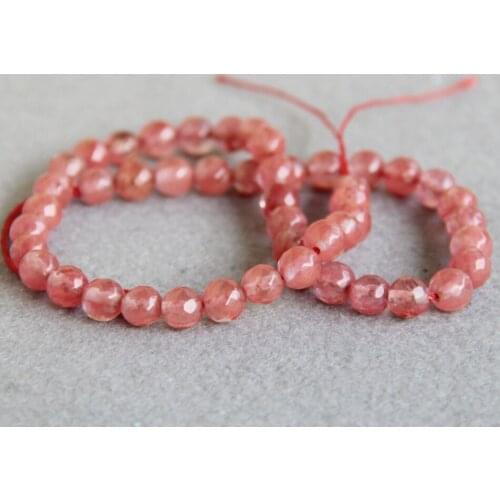 8mm Faceted Pink Watermelon Tourmaline chalcedony beads Loose 15" 2pc/lot loose DIY Jewelry making design wholesale