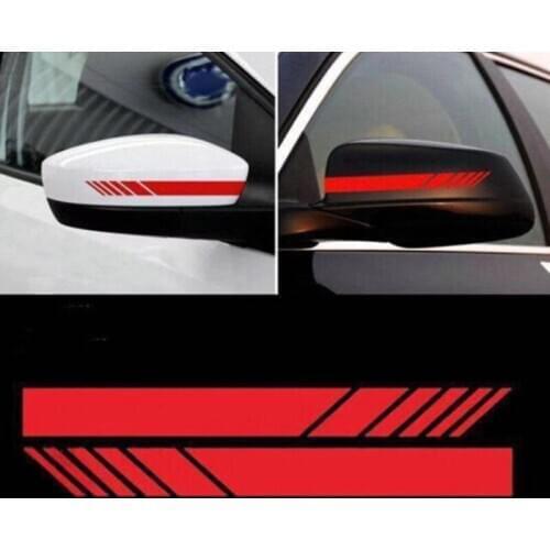 Car-Styling Car Rear View Mirror Sticker Decals for Dodge Journey Juvc Charger Durango Cbliber Sxt Dart