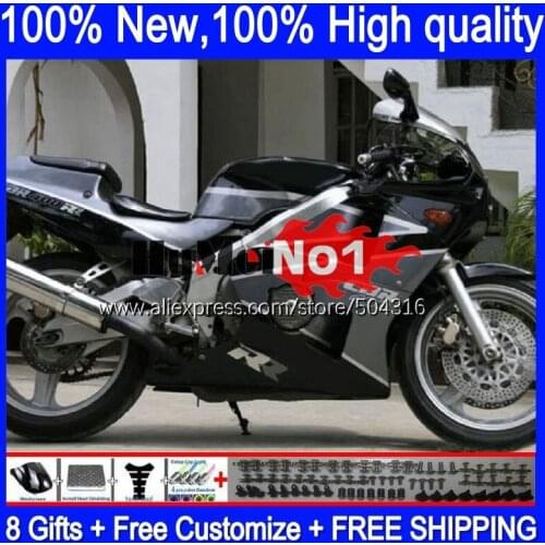 CBR400 RR For HONDA CBR 400 RR 400RR 1988 1989 1990 1991 1992 1993 136MC.59 CBR400RR NC23 88 89 90 91 92 93 Fairing grey glossy