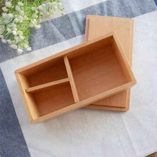 Wooden Lunch Box Portable Japan Style Food Container Healthy Lunch Bento Boxes Lunchbox Storage Breakfast Boxes For Kids School