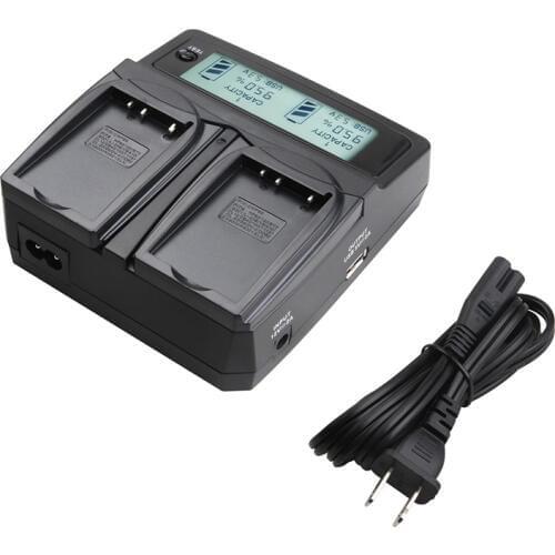 Udoli Li-12B Li-10B LI 12B 10B Dual Battery Charger For OLYMPUS u400 u410 C760 C765 C70 C7000 C770 u500 u600 u800 AA/AAA battery