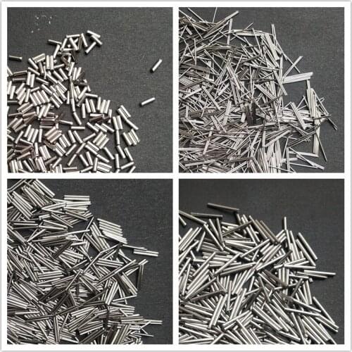 1000g Stainless Steel 304 Magnetic Polishing Needles/Pins for Magnetic Tumbler Polishers Dia 0.2/0.3/0.4/0.5/0.6MM