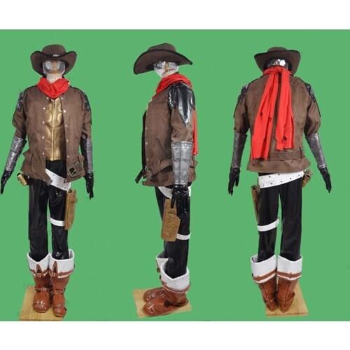 Game Fate/Grand Order Billy The Kid Cosplay Costumes Fashion Unifrom Suit Full Set Unisex Role Play Clothing Custom-Make Any