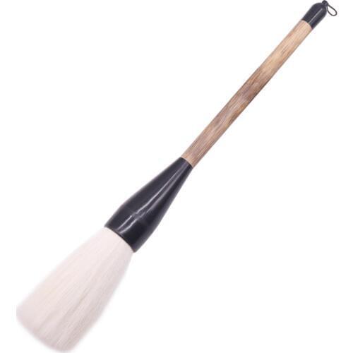 1 pcs White Woolen Writing Brush Profession Calligraphy Brushes Nib 95*57mm Painting Supplies Calligraphy Brushes Length 38.5cm