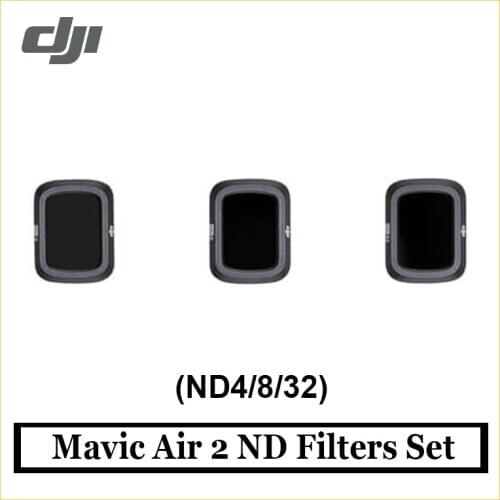 Original DJI Mavic Air 2 ND Filters Set Good coverage for different light conditions High-quality optical materials in stock