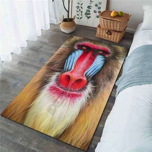 Gorilla Area Rug 3D Printed Rugs Mat Rugs Anti-slip Large Rug Carpet Home Decoration 02