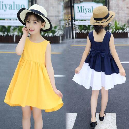 Summer Kids Dresses for Girls 6 8 10 12 Years Casual Lady Girl Princess Dress Teens Girls Clothes Kids Costumes Clothes