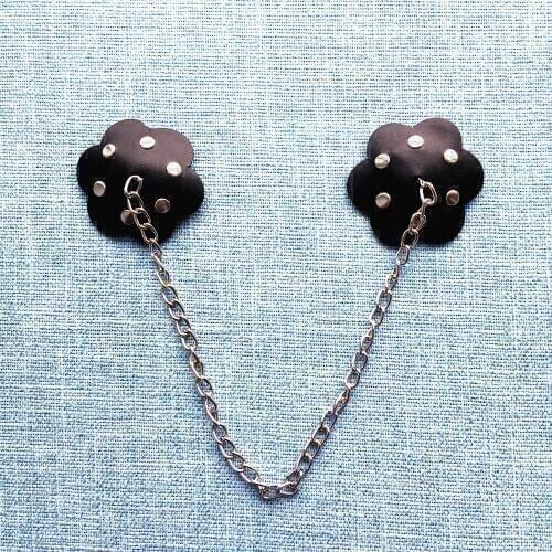 New Sexy Couple Gifts Women Lingerie Sequin Tassel Breast Bra Sexy Chain Nipple Cover Women Reusable Breast Wear Silicone Nipple