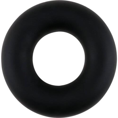 Silicone Soft Male Delay Ejaculation Penis Ring Lock Elastic Cock Rings Exercise Bands Sex Toys for Men Adult Sex Shop Black