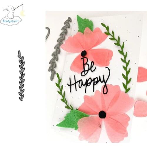 CH Leave 3 Metal Cutting Dies Stencils for DIY Scrapbooking/photo Album stamps Decorative Embossing DIY Paper