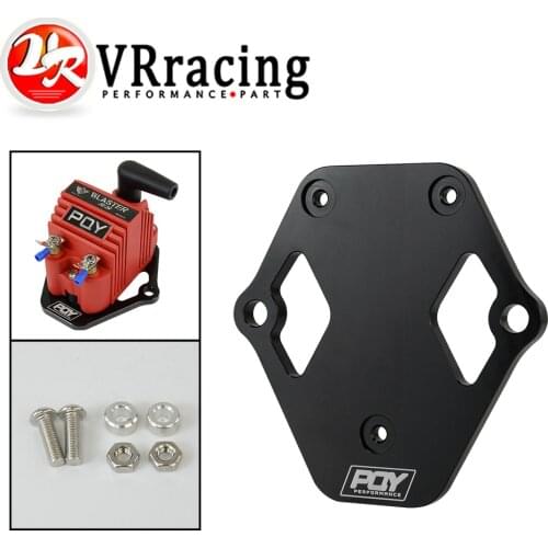 VR Universal Billet Aluminum Ignition Coil Bracket For Blaster Ss 12V High Output External Male E-Core Ignition Coil 8207 EIC99