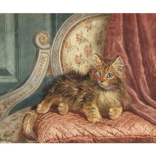 YIKEE diamond painting Pet cat,5d diamond painting,diamant painting Y658