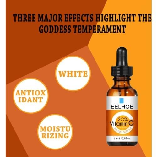 Vitamin C Liquid Serum Anti-aging Whitening VC Oil Facial Serum Hyaluronic Acid Face Serum Anti-wrinkle Face Ser TSLM2