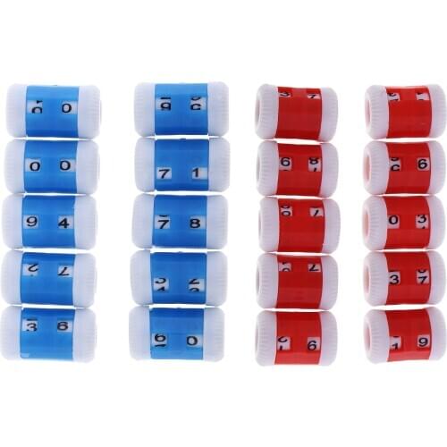 10pcs Knitting Needle Row Counter Round Crochet Weaving Stitch Marker Tools