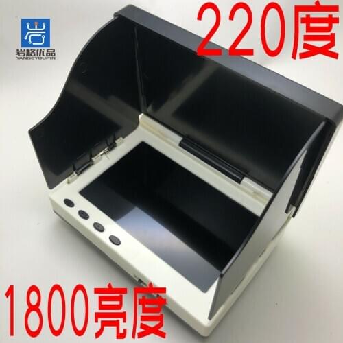 5-Inch Ultra-Clear Wide-Angle Ips1800 Highlight Anchor Fish Visual Display Fishing Visual 220-Degree Wide-Angle Fish Finder