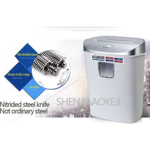 Security and confidential office electric paper shredders household electric High-power small file ultra-low noise shredders