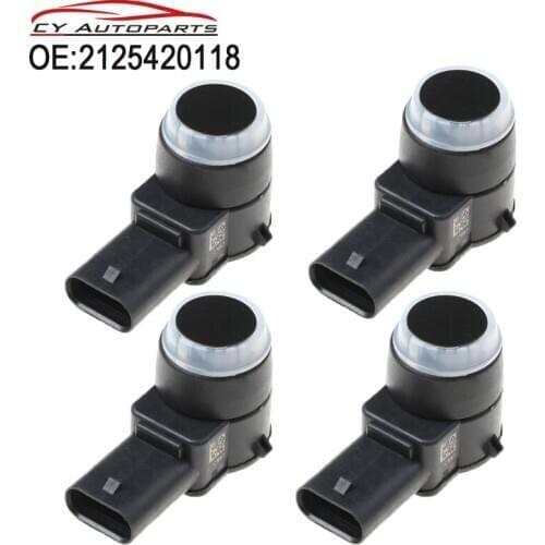4PCS PDC Parking Sensor For Mercedes W169 W245 W204 W212 W221 C207 A207 CLS Class C250 C350 E300 E350 2125420118 A2125420118