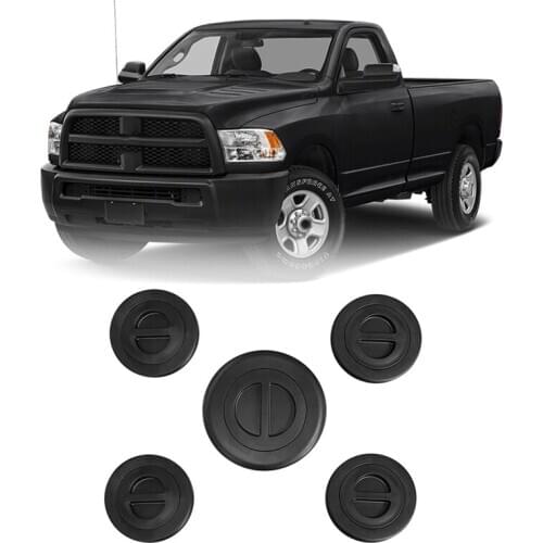 For 2014-2018 Ram 2500 3500 5Th Wheel/Gooseneck Bed Plug Cover Kit Cover Kit-Trailer Tow 68225506AA