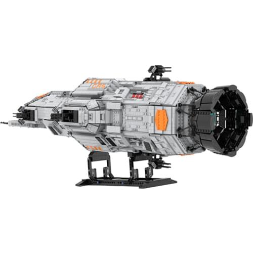 MOC Space Carrier Saturn 37608 Spaceballs Eagle-5 Rocket Building Blocks City Center Atellite Bricks set Children Toys Gift