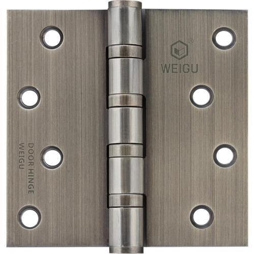 1 Pair Stainless Steel Door Ball Bearing Hinge Antique Bronze Finished (4 inch*4 inch *3.0 mm)