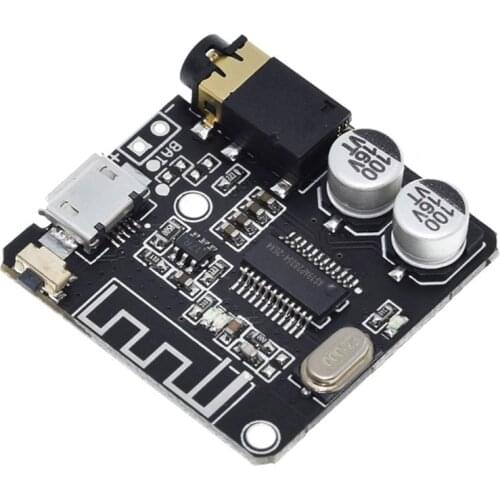 2pcs Bluetooth Receiver Board for audio Amplifier 3.7-5V BT5.0 Stereo Car Speaker Amplifier DIY X37F
