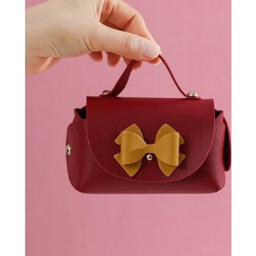 Portable Candy Bag PU Leather Handbag Party Wedding Favor Gift Boxes Chocolate Candy Gift Bag Baby Shower Xmas Party Supplies