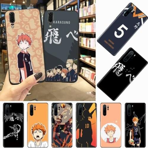 Volleyball Haikyuu Hinata attacks Anime luxury Phone Case funda For Huawei honor Mate P 10 20 30 40 Pro 10i 9 10 20 8 x Lite
