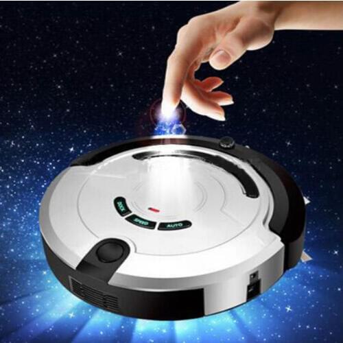 26W Intelligent Household Ultra-Thin Robot Smart Efficient Automatic Planned Type Vacuum Cleaner KRV209