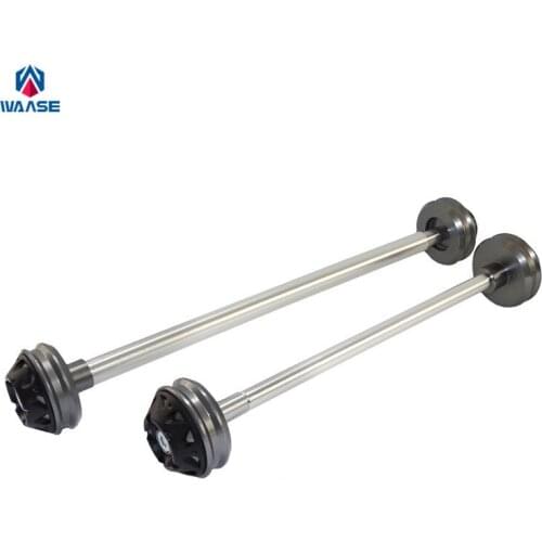 Waase For Yamaha YZF R6 2003 2004 2005 / R6S 2006 2007 2008 2009 Front & Rear Wheel Fork Axle Sliders Cap Crash Protector