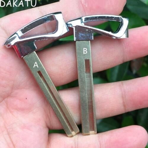 DAKATU Replacement Smart remote key blade for Hyundai New shengda EQUUS Gennis Emergency smart insert spare key blade