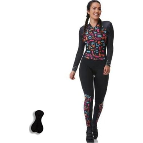 Women Custom Logo Breathable Racing Clothing Motocross Cycling Jersey Suit, Motorcycle Professional Long Triathlon Jumpsuit Sets