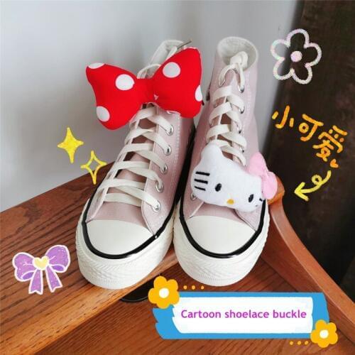 1PCS Cartoon anime decorative shoe buckle DIY Sneakers canvas shoes decoration childrens student creative shoes accessories