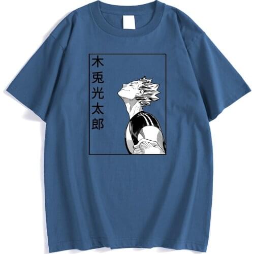 2021 Bokuto Koutarou Printed Men Tshirt Simplicity Breathable T-Shirt Cool Slim T Shirt Creativity Comfortable Mens Streetwear