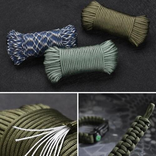 31m 10-core Non-slip Umbrella Rope Outdoor Survival Cord for Camping Outdoor Cord Survival Umbrella Tent Lanyard Strap