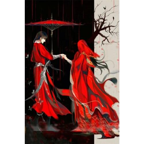 5D Diy Point Diamond Painting Ancient Lover Cross Stitch Mosaic Crystal Embroidery Full Round Square Diamond Mosaic China Couple