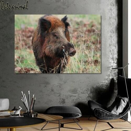 5D Diamond Painting Cross Stitch Wild boar painting Full Square Rhinestones Photo custom Diamond Embroidery Mosaic Handmade
