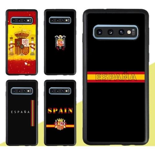 Spain Coat of Arms Flag Case For Samsung Galaxy A51 A71 A31 A21S A20e A50 A70 M31 M21 S9 S10 S20 Plus Note 20 Ultra