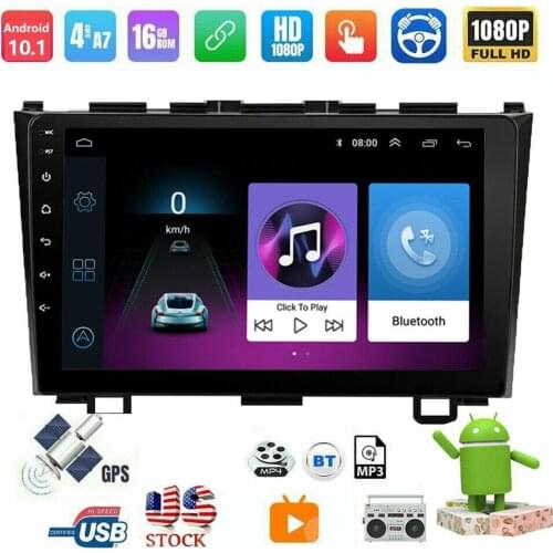 For Honda CRV CR-V 2007-2011 Car Radio Multimedia Player 2din 9" Android 10.1 Auto Radio navigation stereo wifi navigation