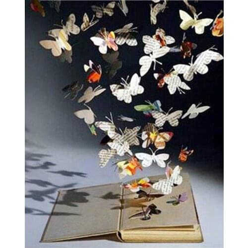 Fantasy Butterfly Book Diamond Mosaic 5d Icon Diy Diamond Painting Rhinestone Embroidery Cross Stitch Painting By Numbers