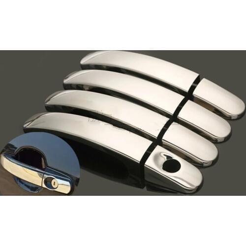 FUNDUOO For Mazda BT-50 2012 2013 2014 2015 2016 2017 New Chrome Car Door Handle Cover Trim Sticker Car Styling