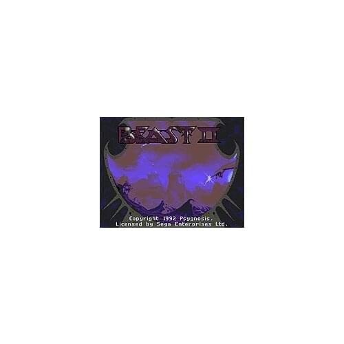 Beast II 16 bit MD Game Card For 16 bit Sega MegaDrive Genesis game console